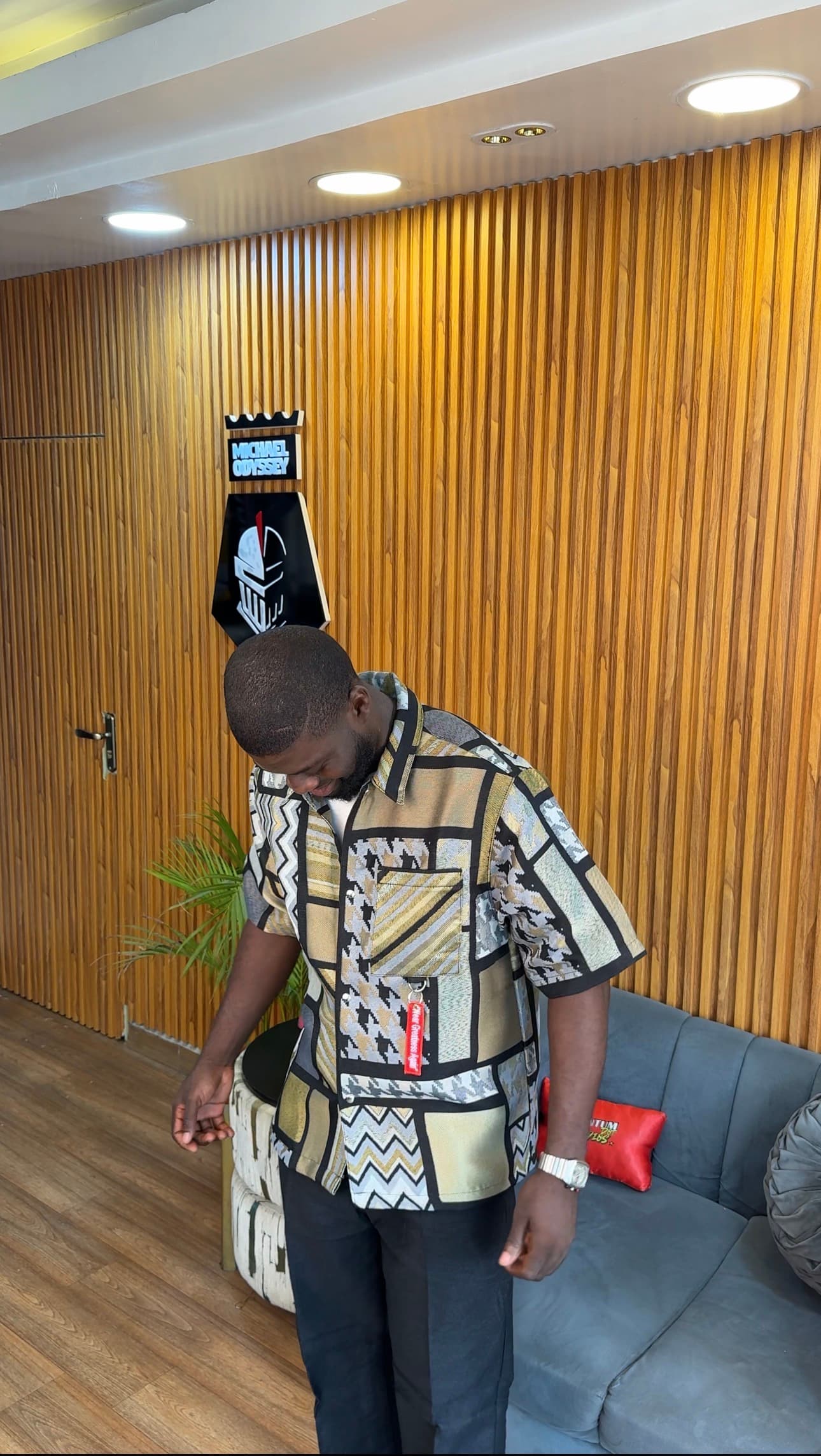 Alte Avante Mosaic Tapestry Shirt