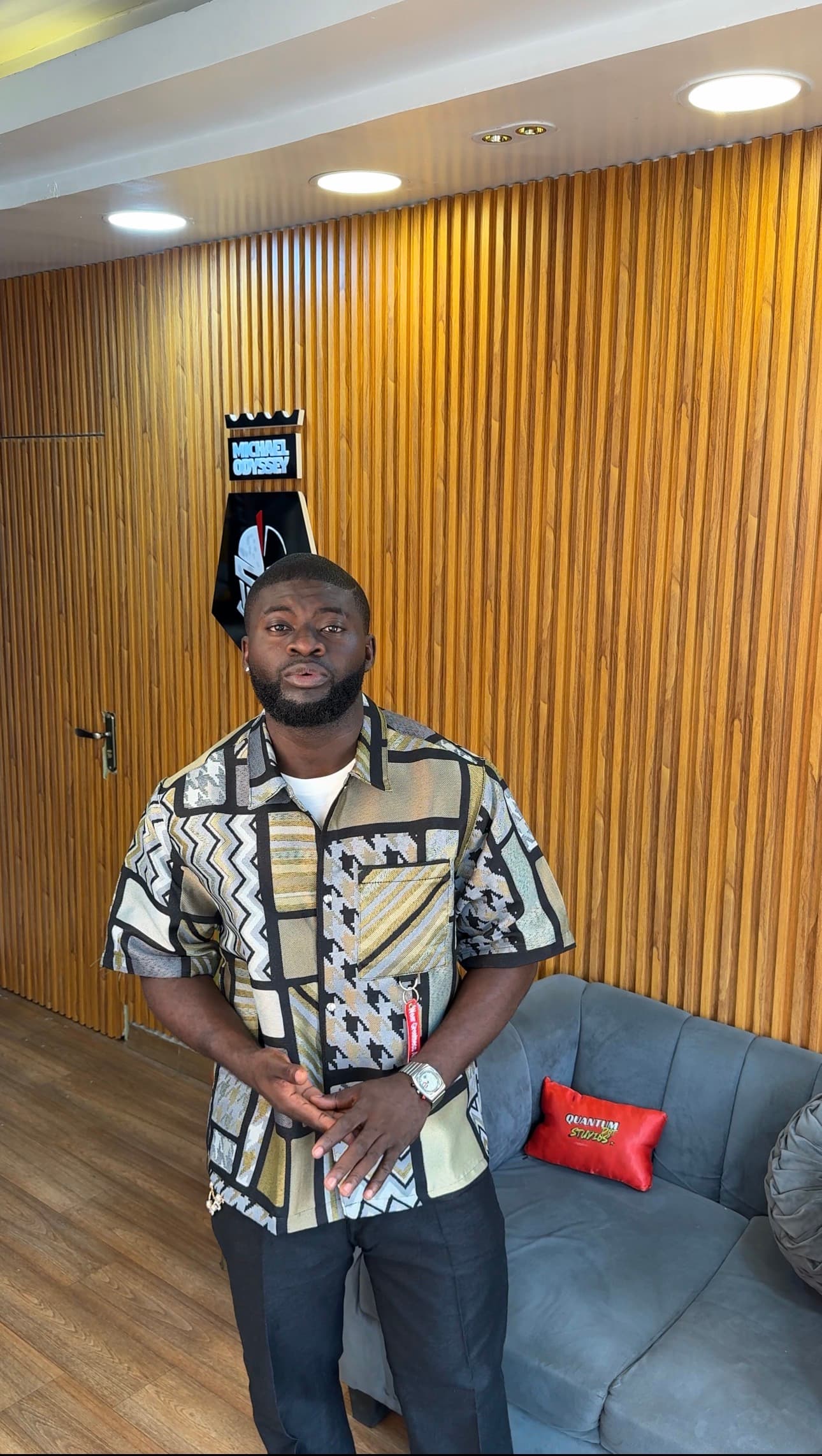 Alte Avante Mosaic Tapestry Shirt