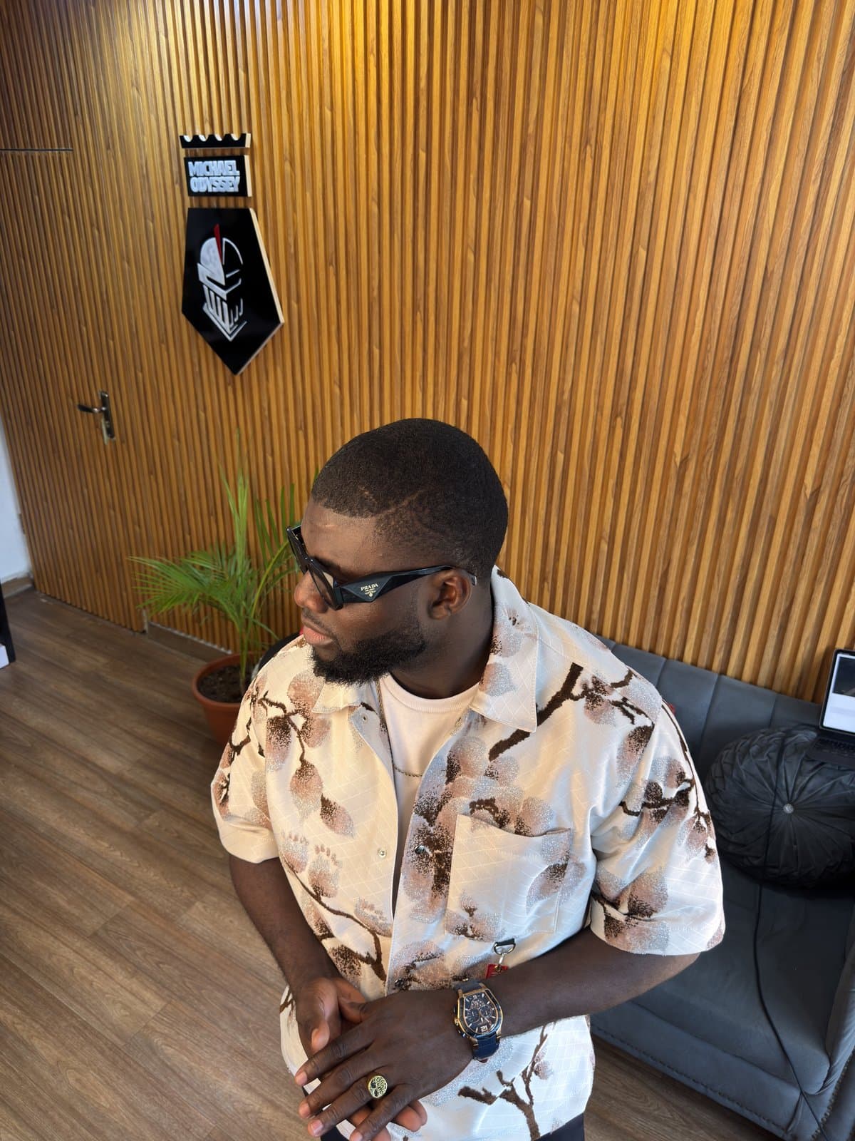Cherry Bloom Tapestry Shirt