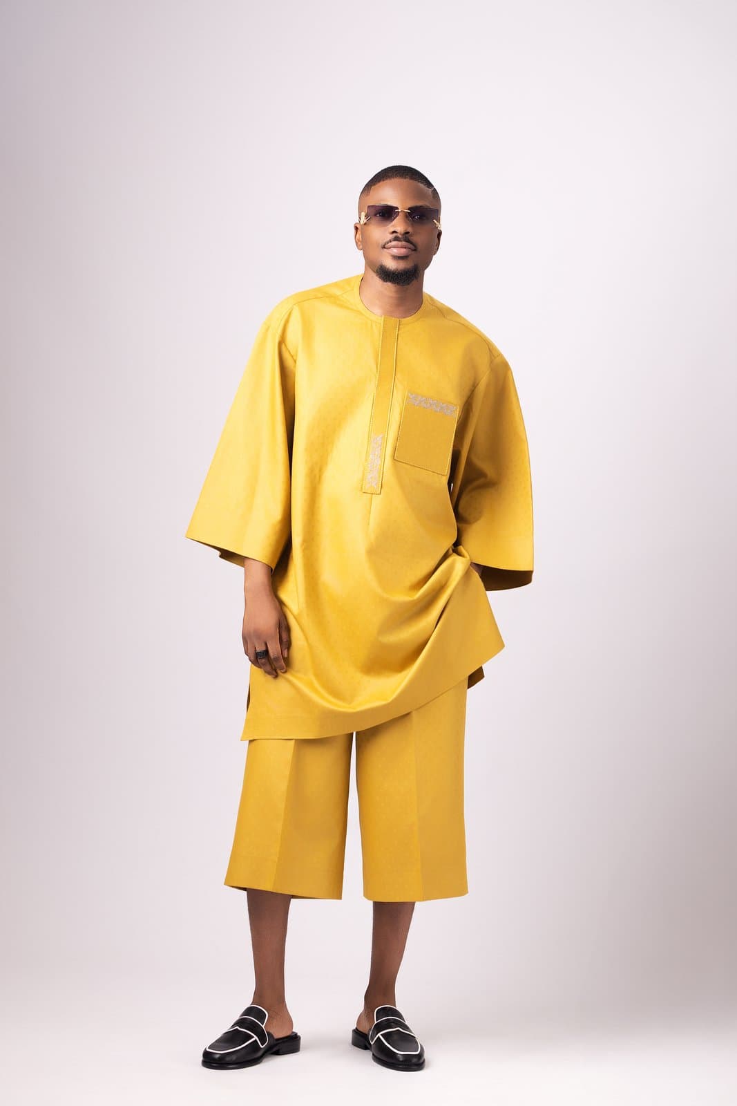 Mustard Yellow Buba and Kembe