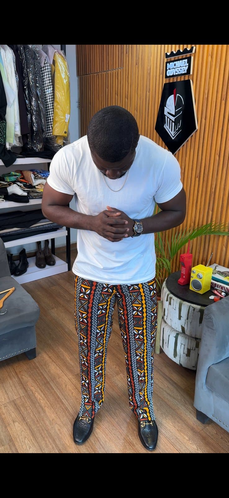 African Print Ankara Pants