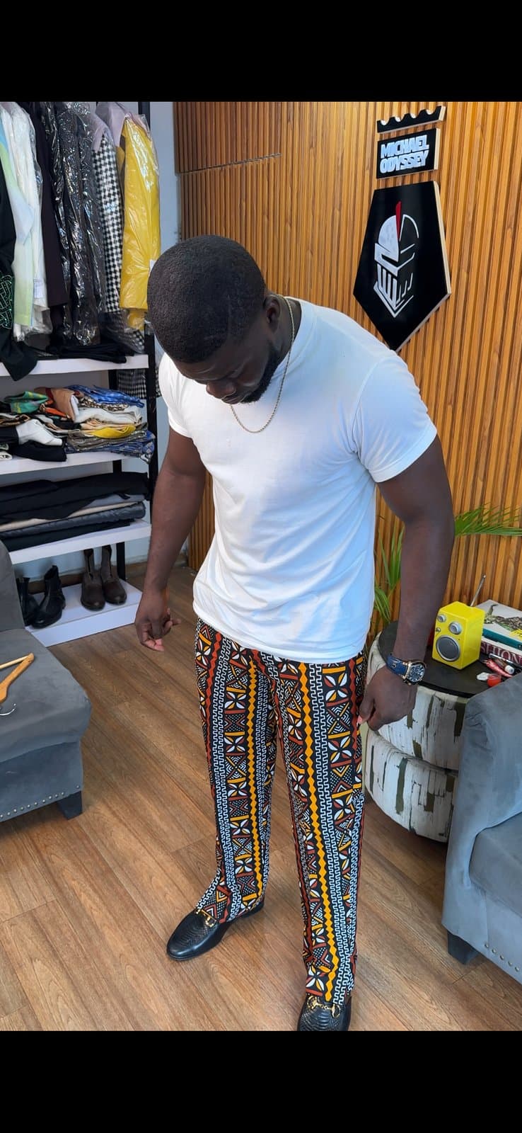 African Print Ankara Pants