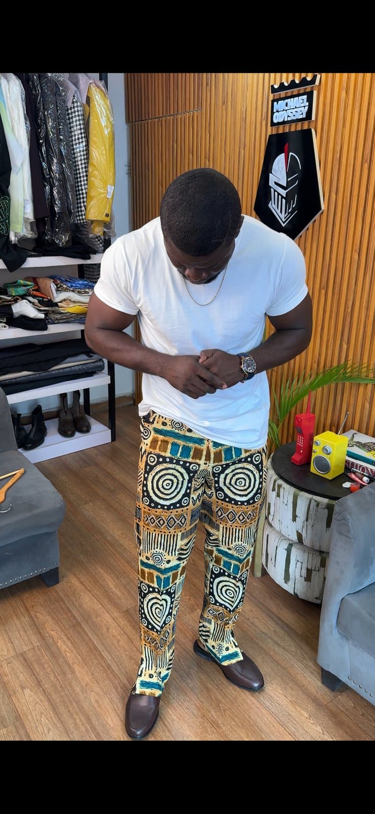 African Print Ankara Pants