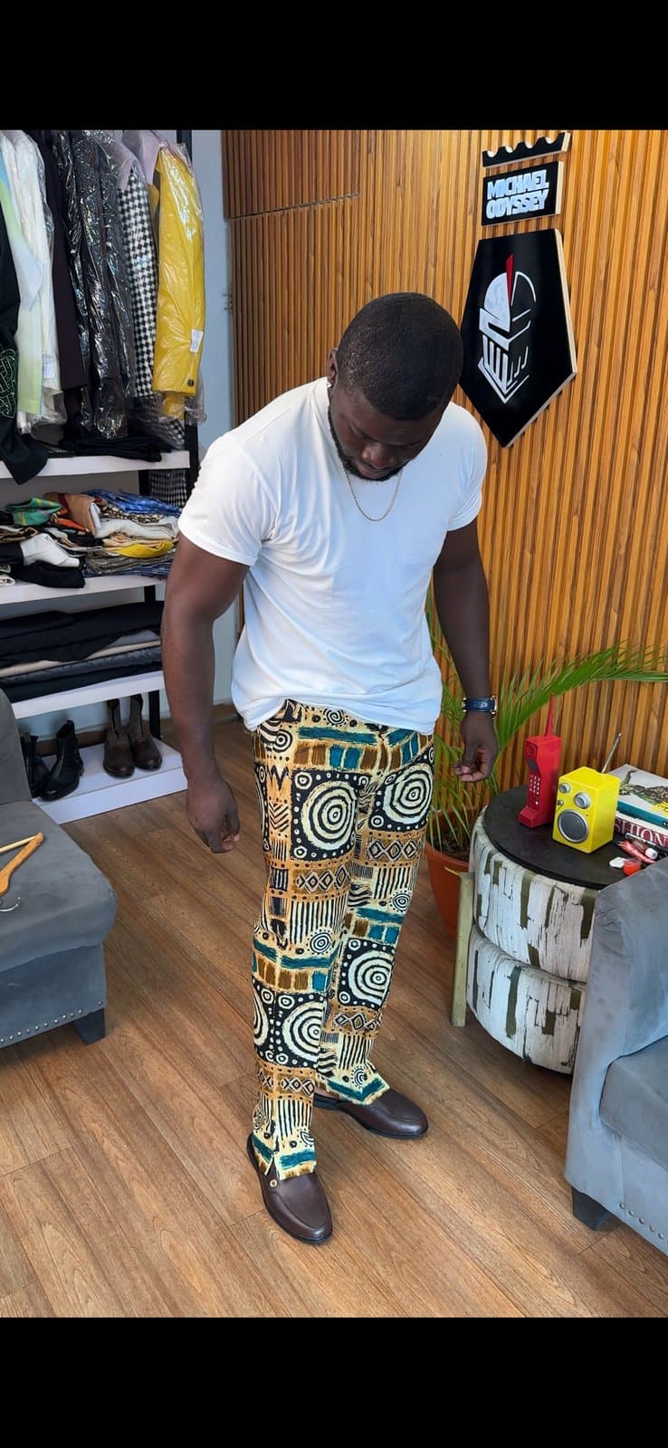 African Print Ankara Pants