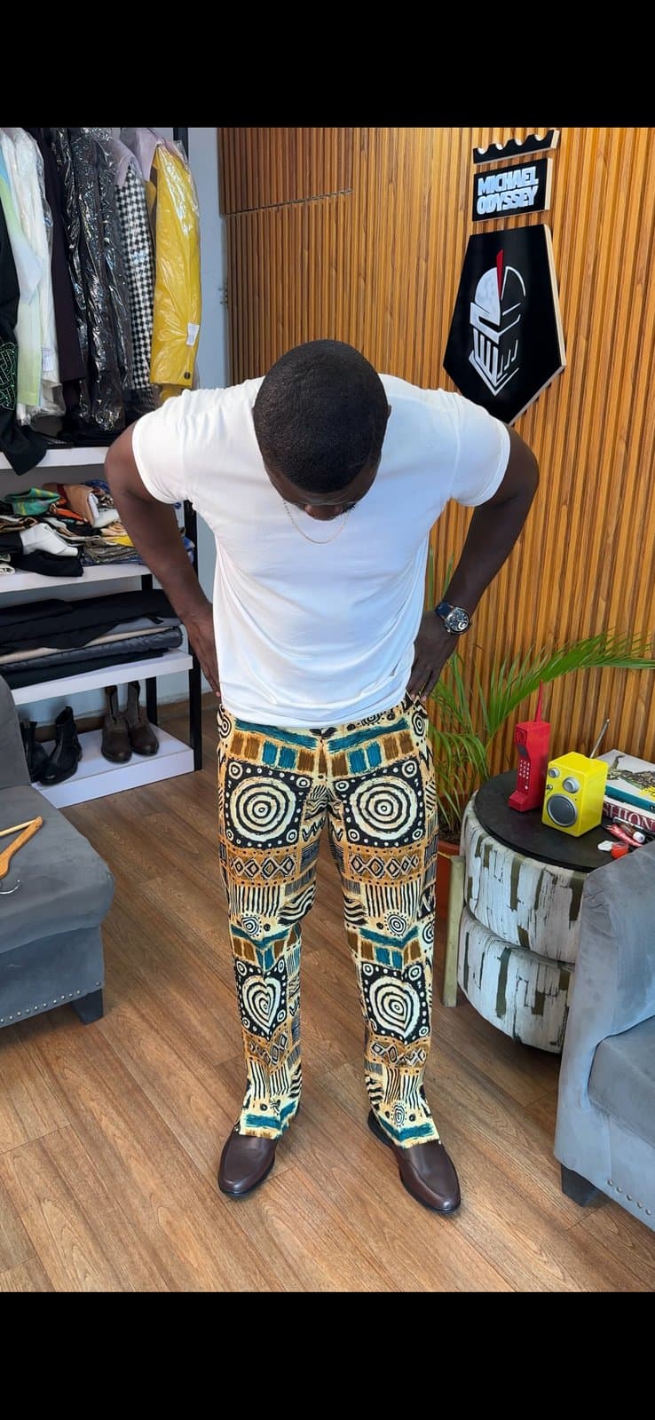 African Print Ankara Pants