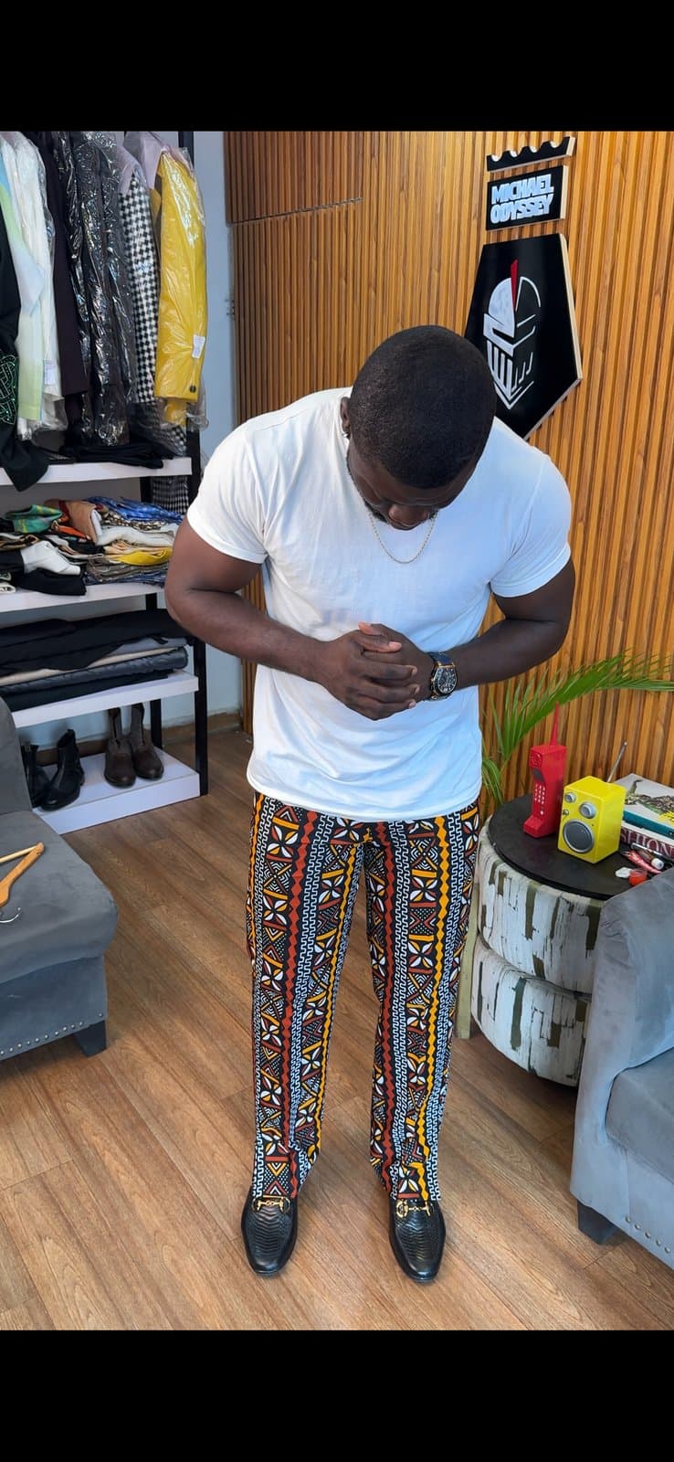 African Print Ankara Pants