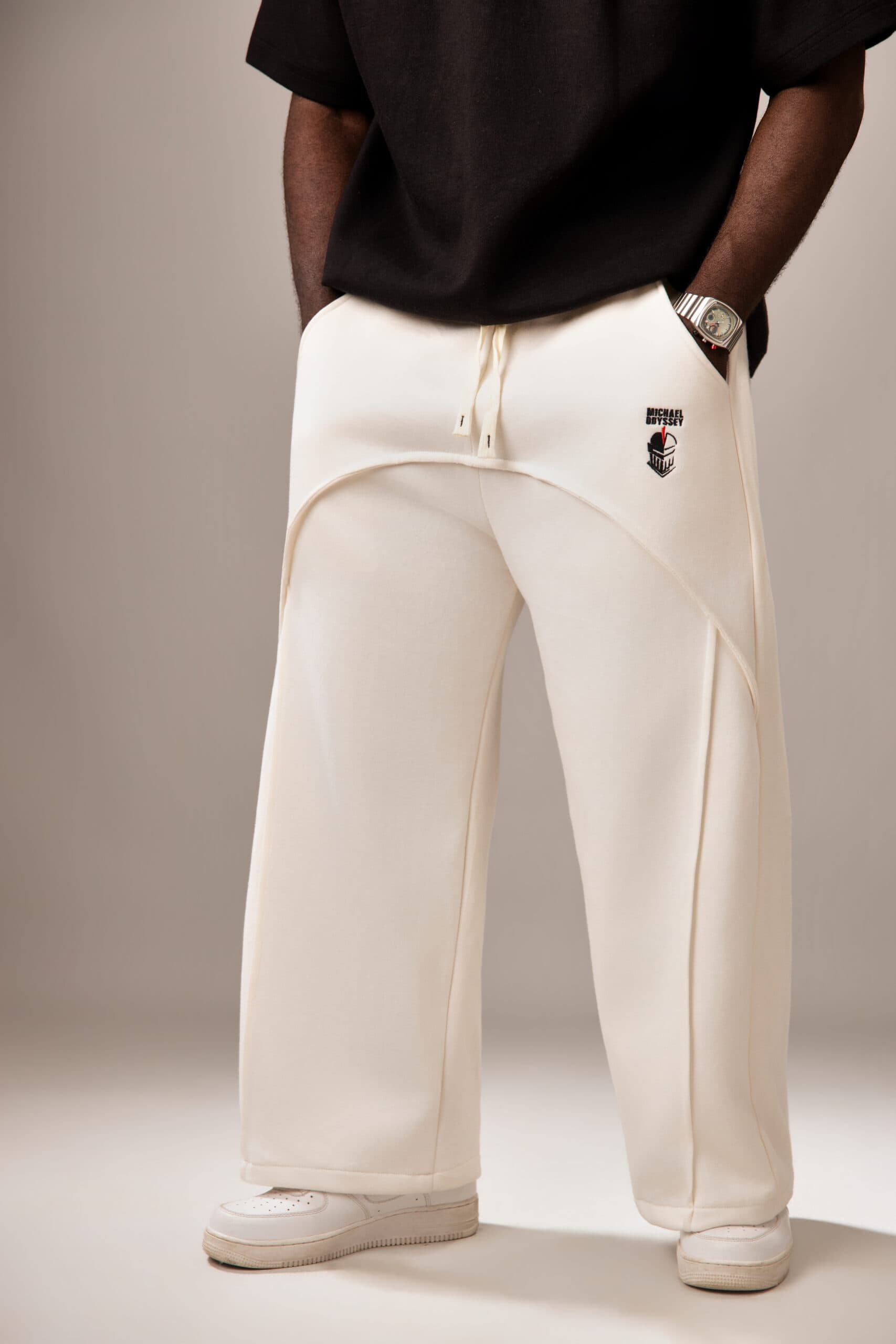 Cream Sweatpants