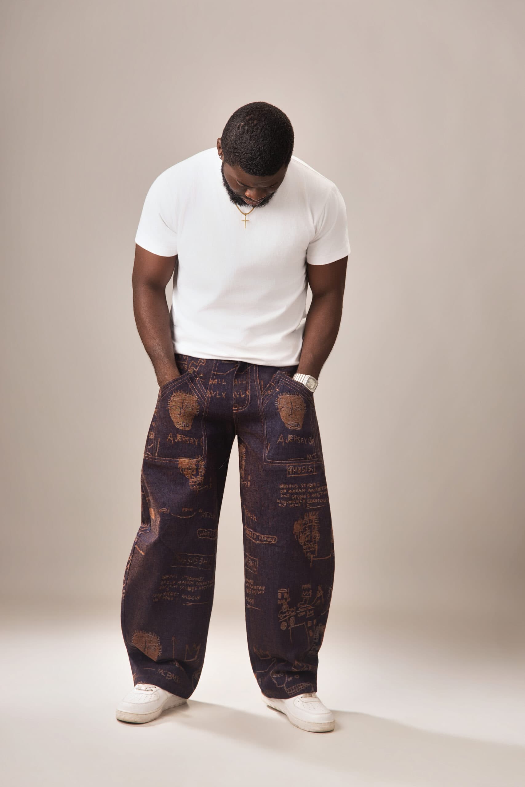 Skulls & Scripture Denim Jeans
