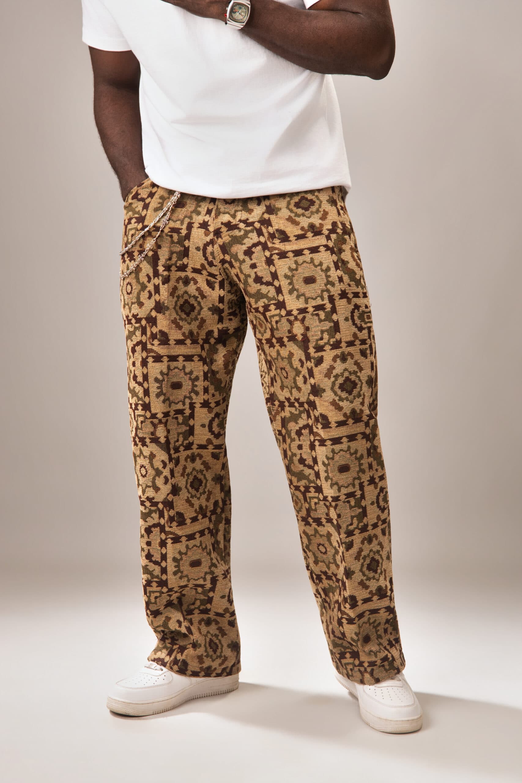 Egyptian Mosaic Tapestry Pants