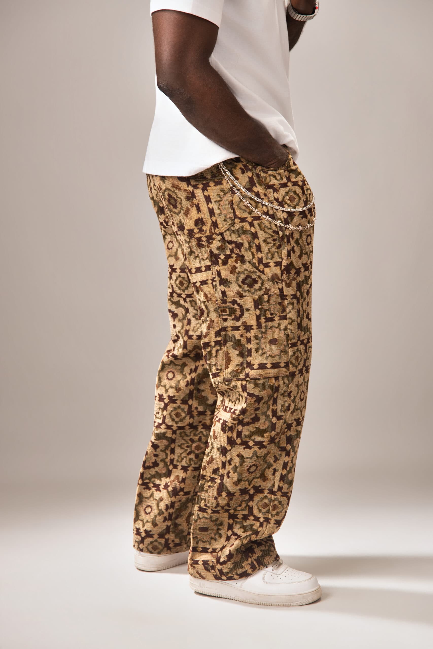 Egyptian Mosaic Tapestry Pants