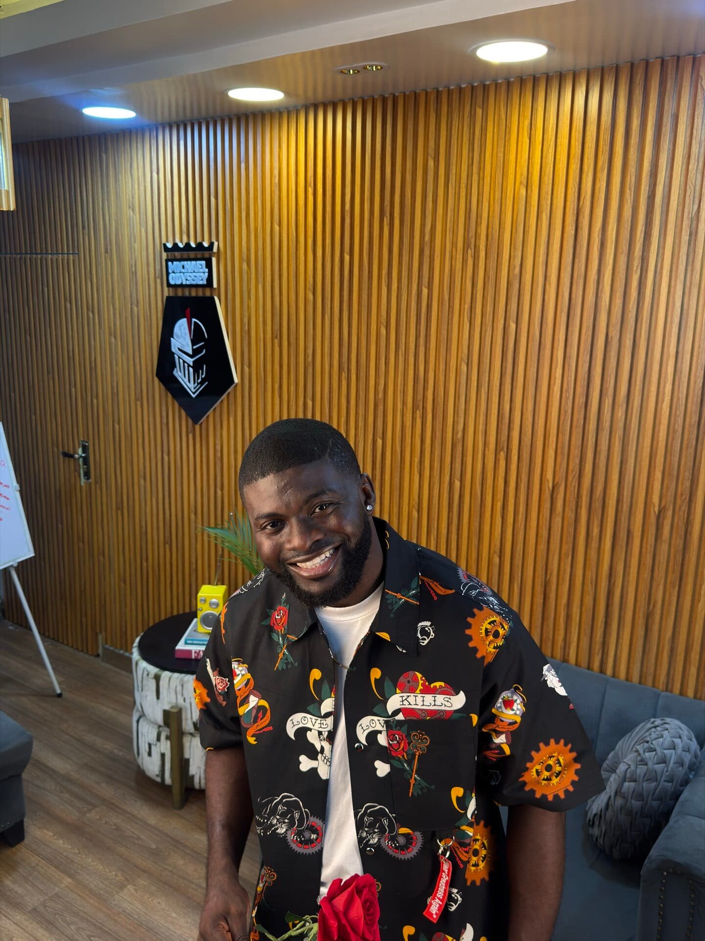 Love Relic Midnight Print Shirt