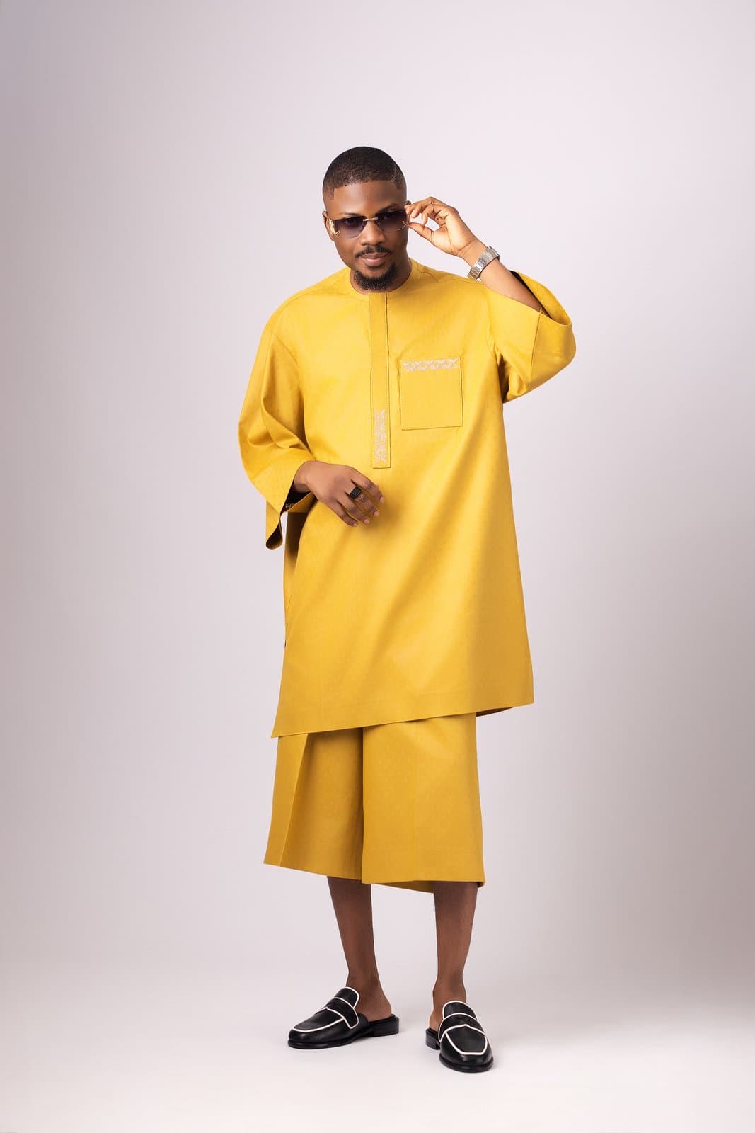 Mustard Yellow Buba and Kembe