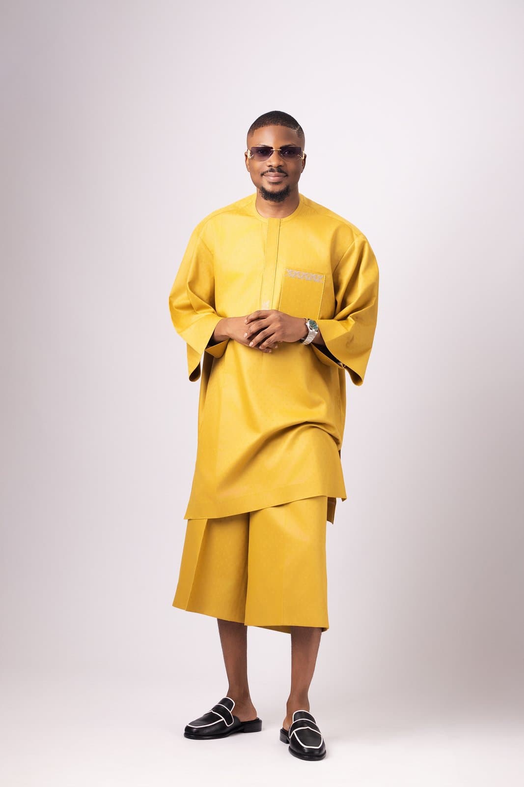 Mustard Yellow Buba and Kembe