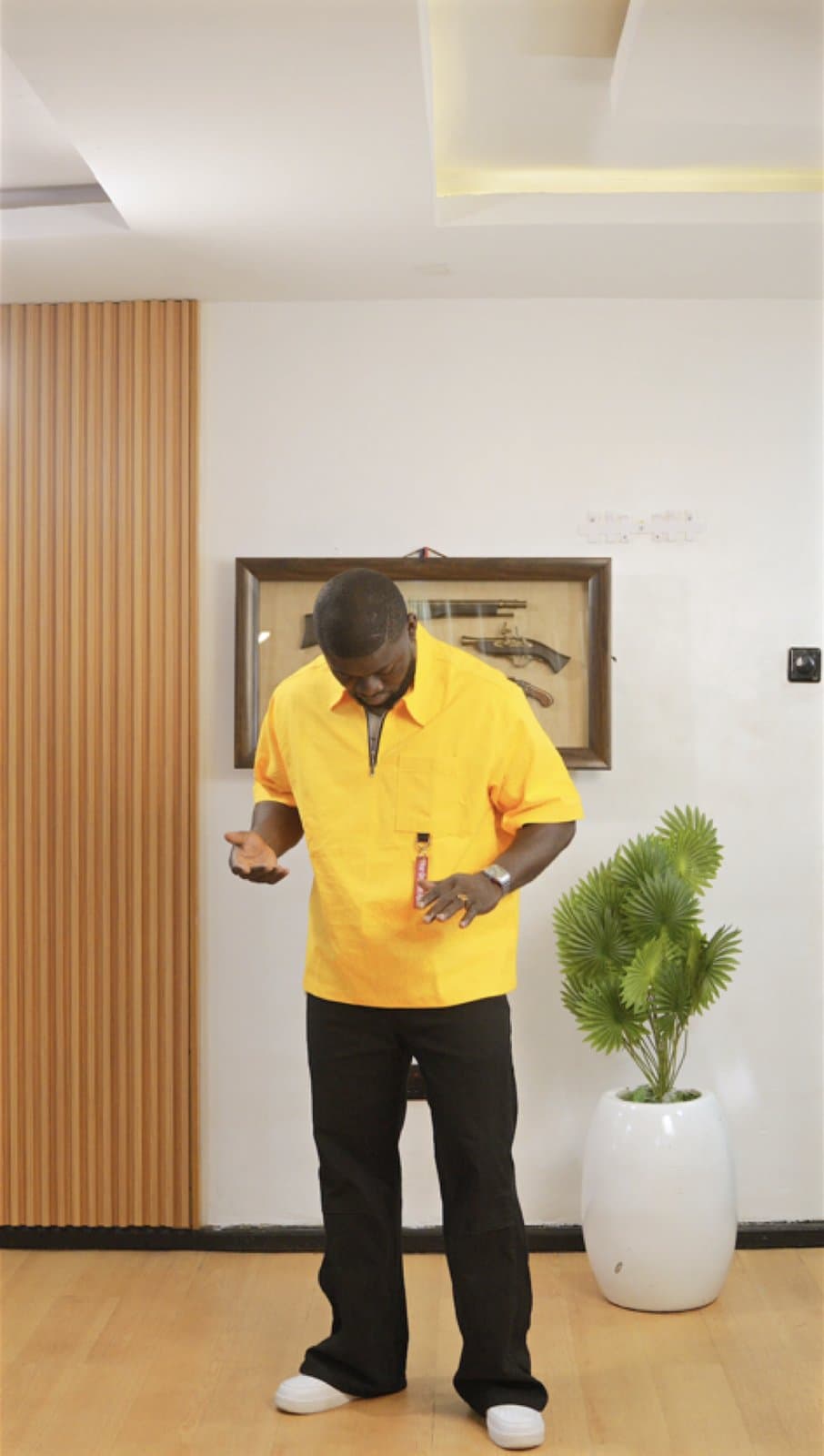 Pantone Yellow Shirt