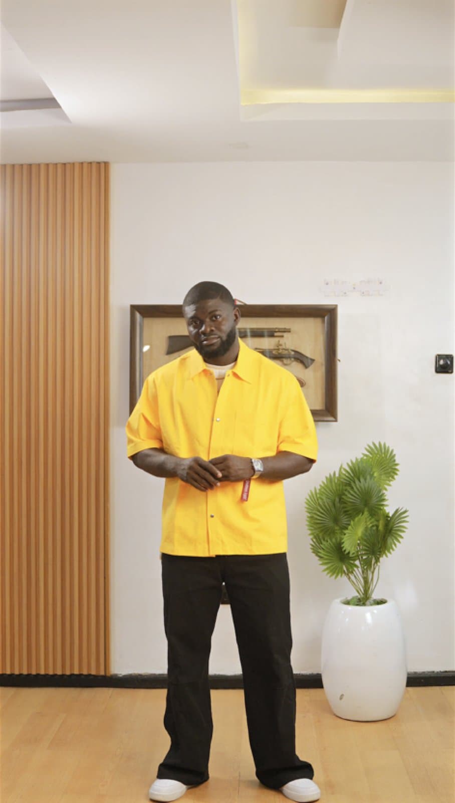 Pantone Yellow Shirt