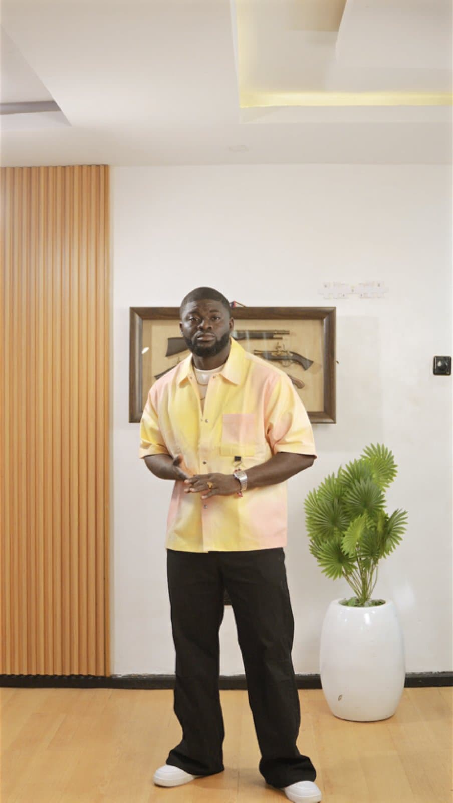 Two Tone Sunshine Denim Shirt